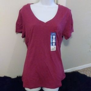New cute V cut T-shirt Eddie Bauer